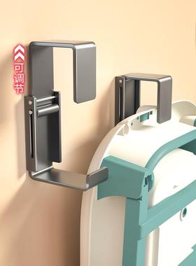 脸盆挂钩免打孔收纳架盆挂钩挂盆神器浴室卫生间置物架脸盆架面盆