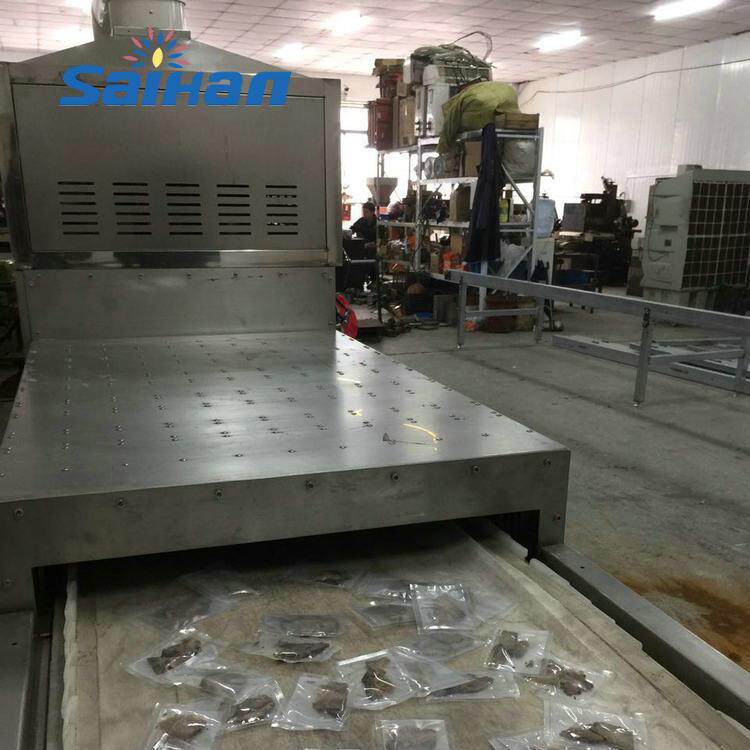 24千瓦豆制品微波杀菌设备海产品微波杀菌设备酱料微波杀菌设备