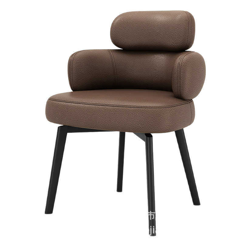 意式轻奢餐椅家用高级感弹簧包舒适坐垫高级感酒店会议旋转餐椅,住宅家具,餐椅,淘宝优惠券,粉丝福利购,淘宝优惠卷