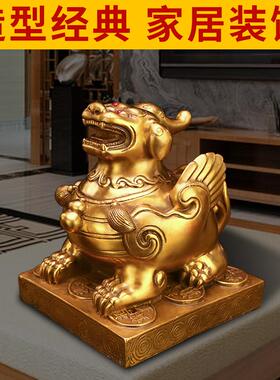 貅摆件纯铜一对貔丘小号Y006玄关客台厅吧店貔铺装饰乔皮迁礼品摆