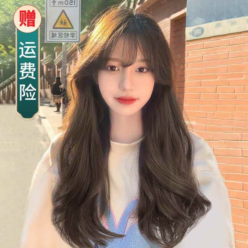 新款直销假发女长发网红大波浪长卷发自然水波纹卷逼真中长发日常