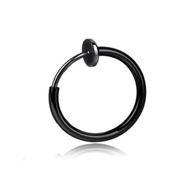 hot sale multiuse new 1 pair clip on fake nose ring ear lip