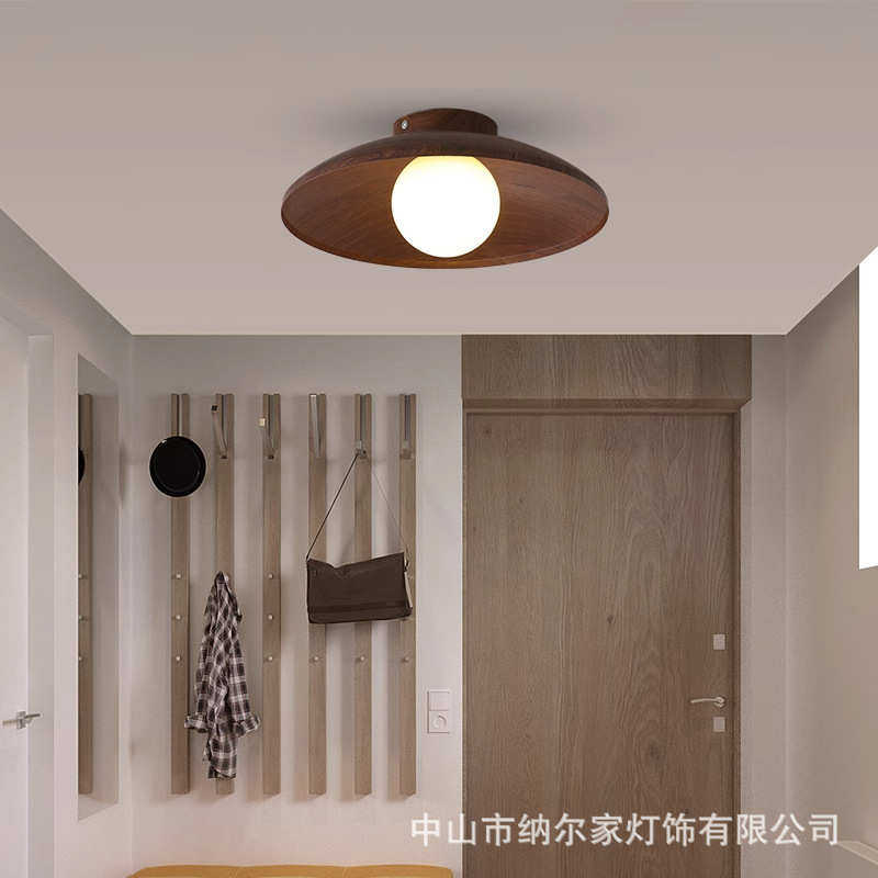 日式复古民宿卧室床头小吊灯侘寂风仿古铁艺木纹创意餐厅吧台吊灯,家装灯饰光源,智能吸顶灯,淘宝优惠券,粉丝福利购,淘宝优惠卷