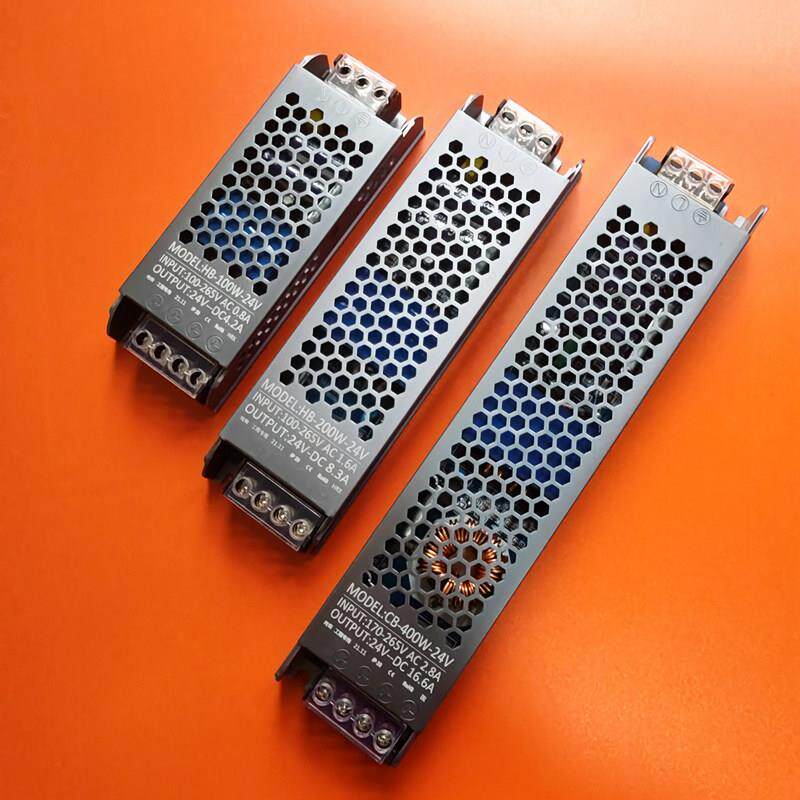 Led灯条变压器电源24V专用100W200W超薄静音流水灯顶棚压接稳压器