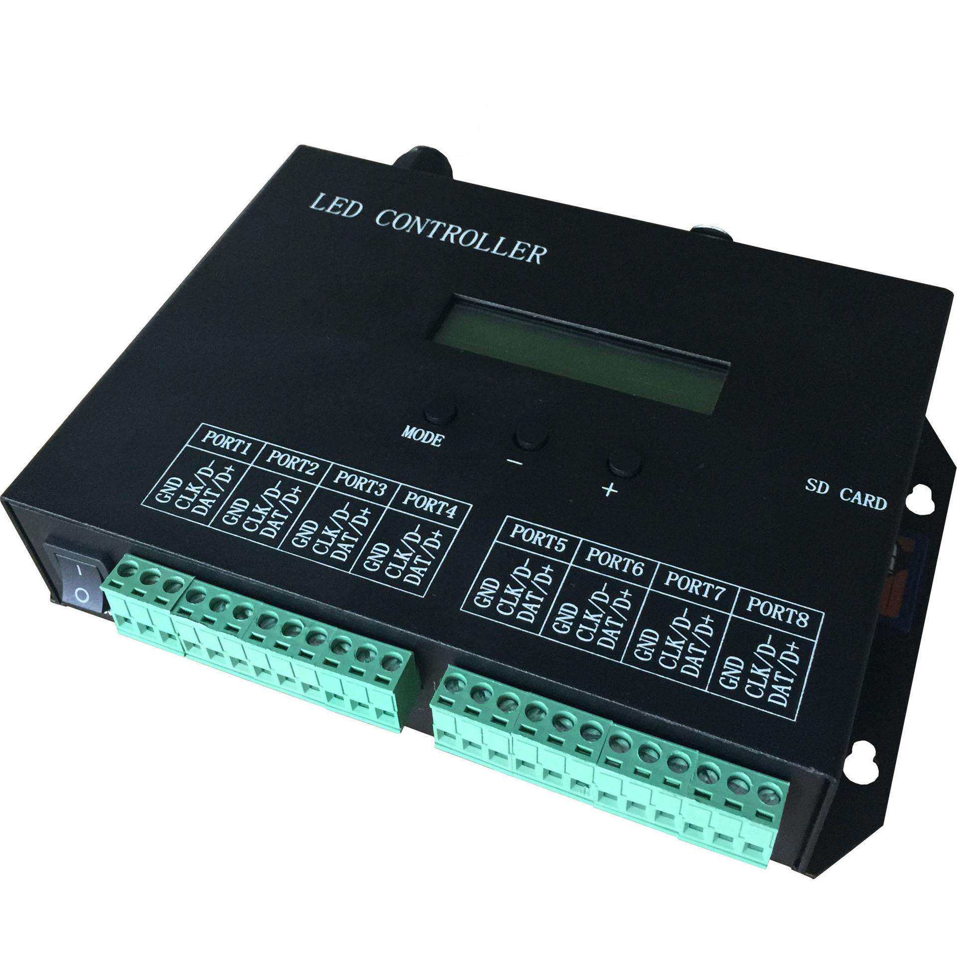 控台控制LED同步控制器DMX512控制器八口单机控制器亮化控制
