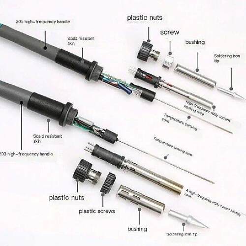 Socket+Nut+Electric Head Soldering Station Iron for 936