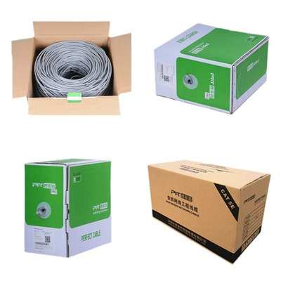 普菲特UTP cat5e超五类网线0.45无氧铜综合8芯新料工程网络线批发