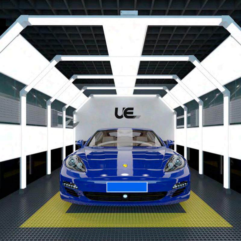 UE-E2025汽车护理产品轻汽车展厅设计为汽车护理抛光照