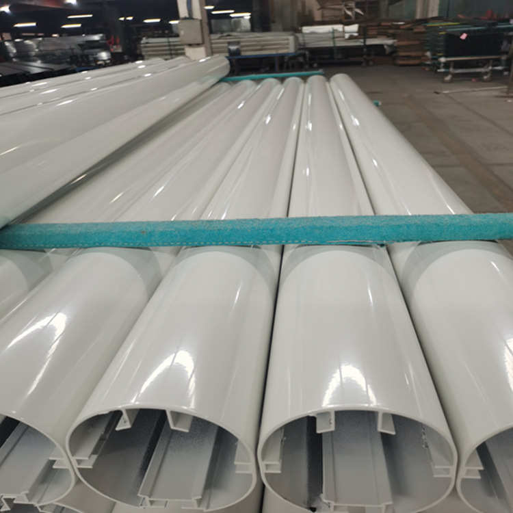 6061 6063 6463工业铝型材 铝合金铝管挤压喷涂氧化机加型材