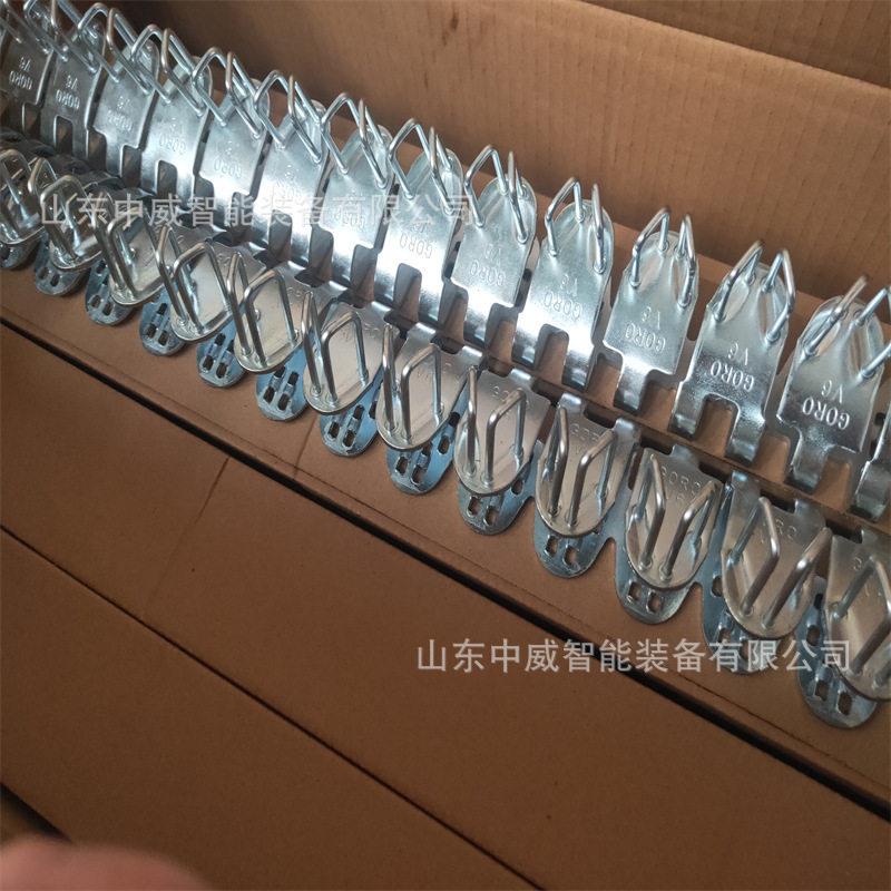 加紧力大矿用CT1250型连体式皮带扣 紧固力强矿用铰链式皮带扣