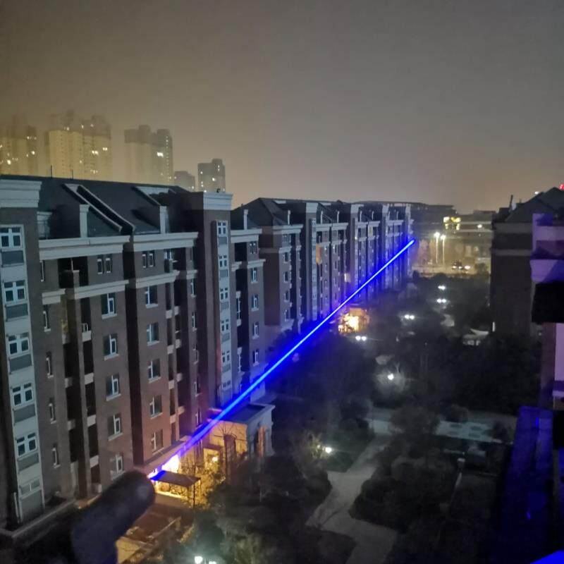 18650小直可调焦5W模组蓝激光455NM指星笔