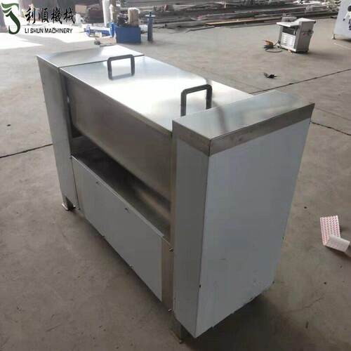 双绞龙拌馅机 馄饨馅料真空搅拌机 月饼馅料和面搅拌机