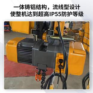EQ环链运GHW行式电动v葫芦单链双链固定式动起重备设80吊电机提升