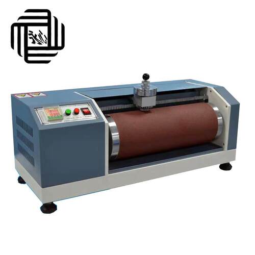 热销DIN耐磨耗试验机鞋底橡胶皮革耐磨试验机辊筒耐磨测试设备