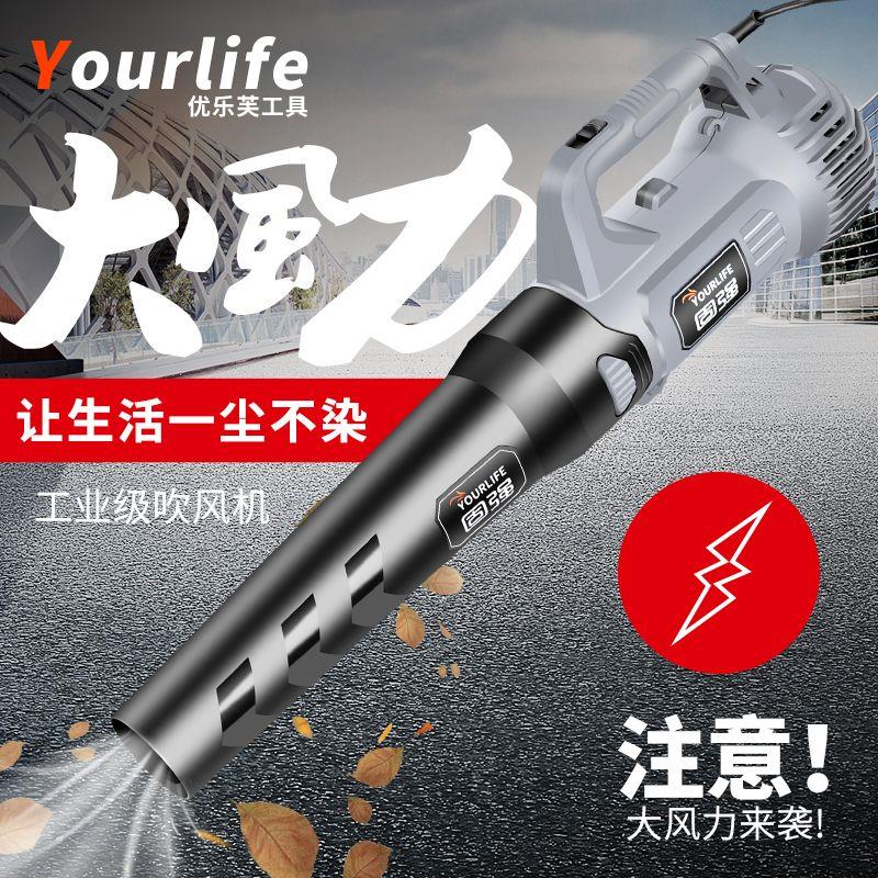 吹风机大功率除尘家用小型鼓风机电脑清灰吹灰220v强力工业吸尘器