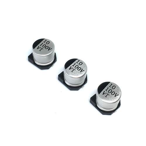10V10UF6.3*5.4MM片电解电容LE贴D驱动PJF开关电0源SMD铝壳固态电