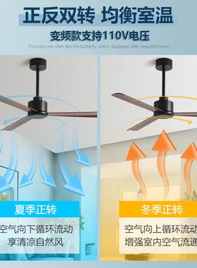 大风力工业无灯电扇商用幼儿园餐厅吊顶风扇简约静音家用儿童吊扇