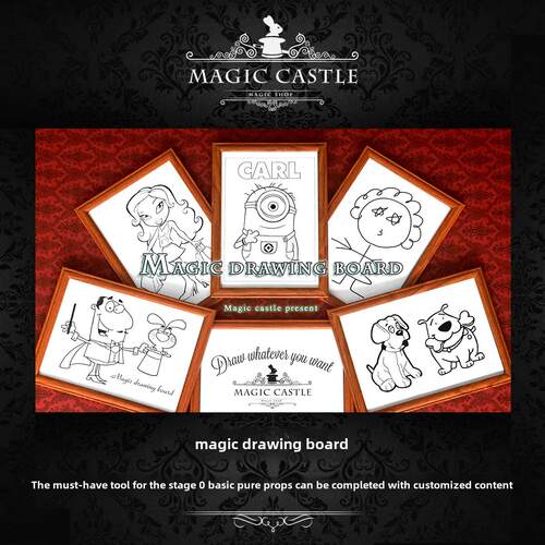 年会舞台神器 魔法画板 邓男子同款 隔空交换互动搞笑魔术道具B19