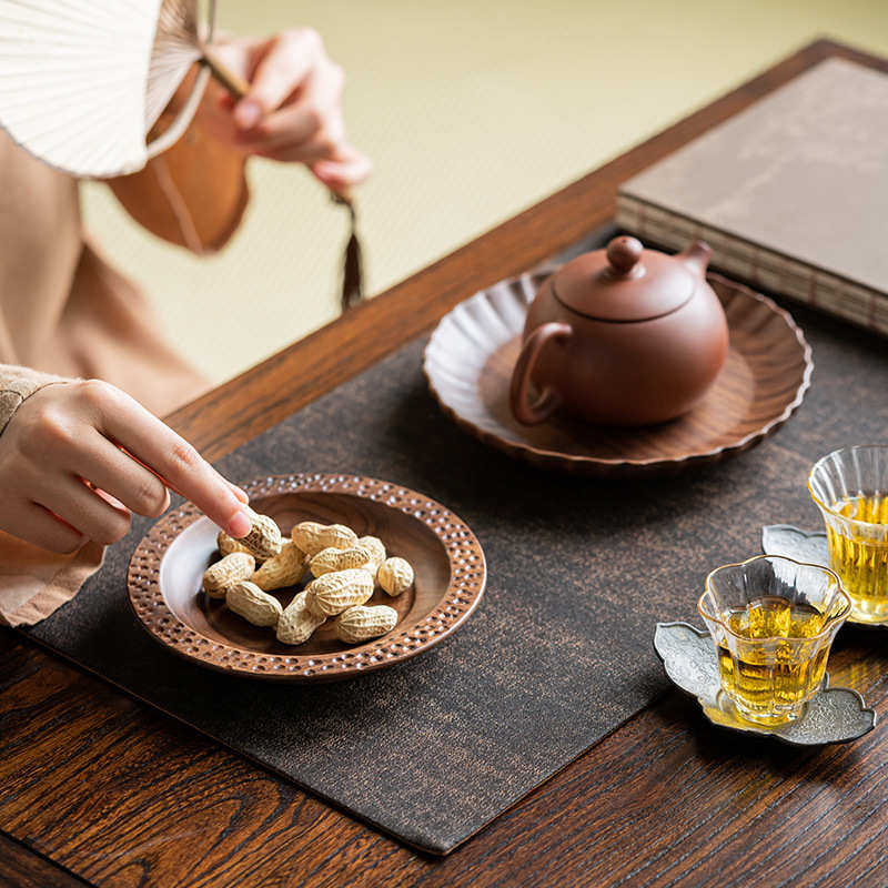 昌朴居胡桃木壶承中式实木干泡茶承家用盖碗茶壶托盘功夫茶具养壶,餐饮具,茶具礼盒,淘宝优惠券,粉丝福利购,淘宝优惠卷