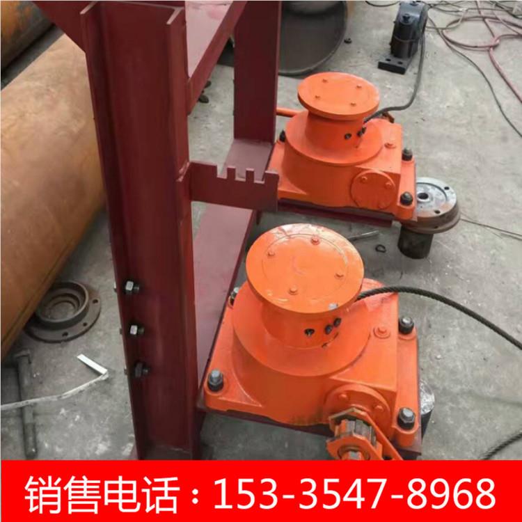 涡0矿轮卷筒 皮机带用12型手动张紧SDP轮 用手摇涡轮卷筒价格