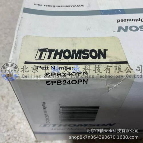 汤姆森THOMSON带座直线轴承THOMSON SPB24OPN开口型直线轴承