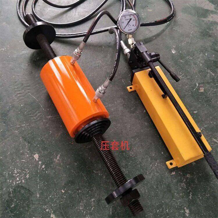 便携式压套机工具 履带式挖掘机缸套压装 工程机械手动轴套机