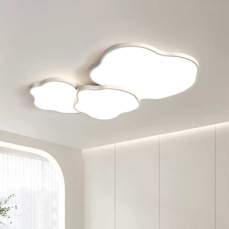 奶油风云朵吸顶灯现代简约大气客厅主灯智能护眼灯具全屋套餐组合,家装灯饰光源,智能吸顶灯,淘宝优惠券,粉丝福利购,淘宝优惠卷