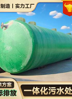 一体化污水处理设备地埋式农村生活养殖屠宰工业医院污水环保超滤