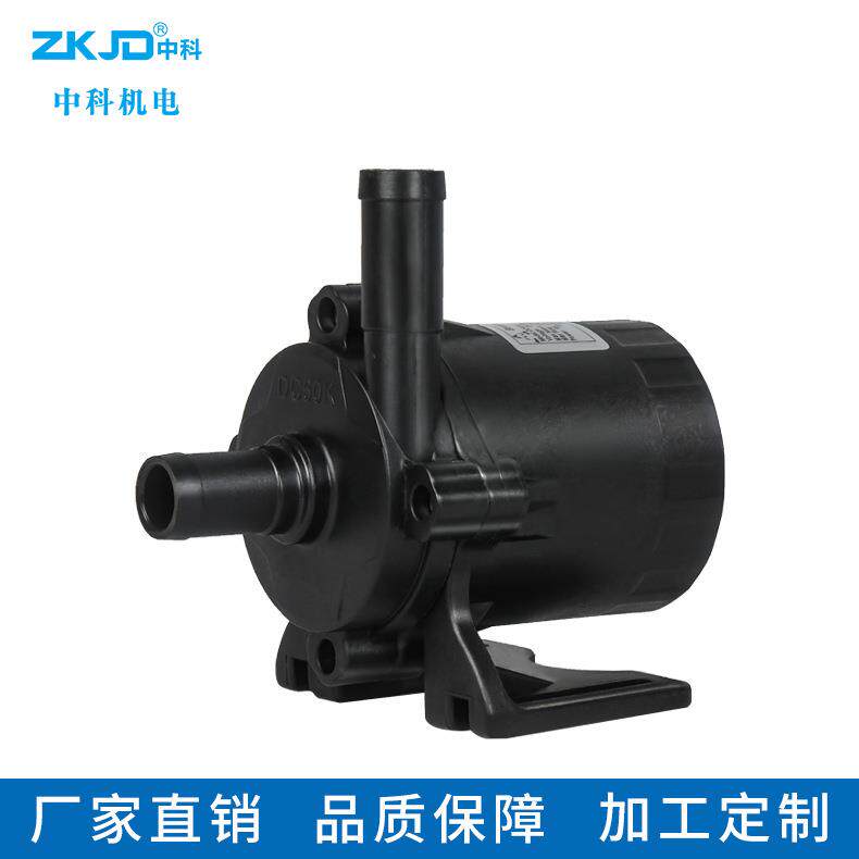 DC50K微型水泵扬程16米流量23L每分钟功率86.4W电压12V-24V