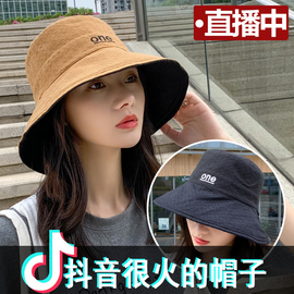 双面日系渔夫帽女韩版女士遮阳帽防晒紫外线遮脸夏季薄款太阳帽