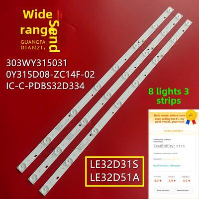 熊猫Le32D51A灯带0Y315D08-Zc14F-02 303Wy 315031背光电视