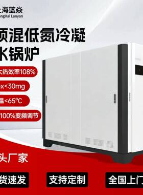 全自动全预混冷凝热水锅炉超低氮30mg商用供暖生活热水一体节能炉