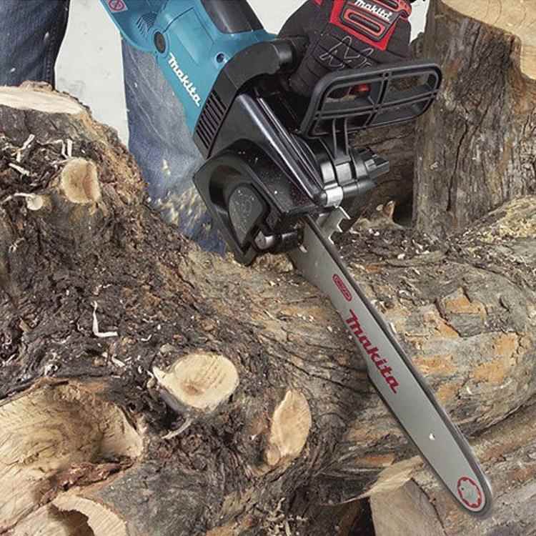 Makita牧田UC4551ASP电动链锯木工根雕链子锯户外砍树伐木链条锯