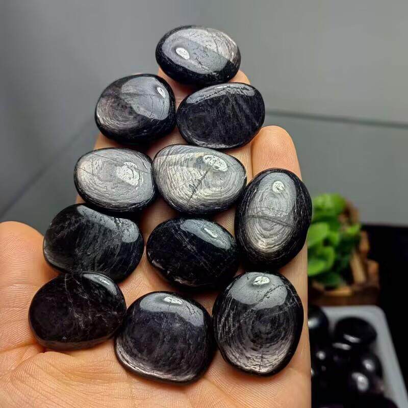 100克价金运石裸石随形摆件打磨抛光花园装饰造景石