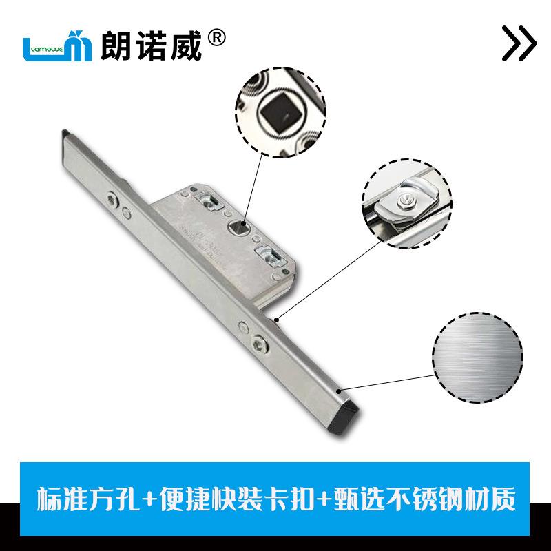 不锈钢双向联锁盒铝合平窗佐致(收开窗断桥铝纱金一体门动窗锁双