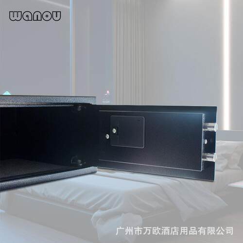 酒店保险E2042H柜开门侧家用防盗小型形保险箱钢全电子密码锁隐钥