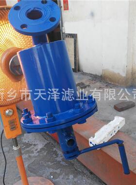 DN100排污口带手柄Y型不锈钢网过滤器免拆卸手摇粗过滤器新乡报价