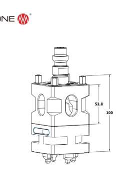A-ONE电火花机EDM夹具50V延长杆 电火花成型放电加工工装夹具