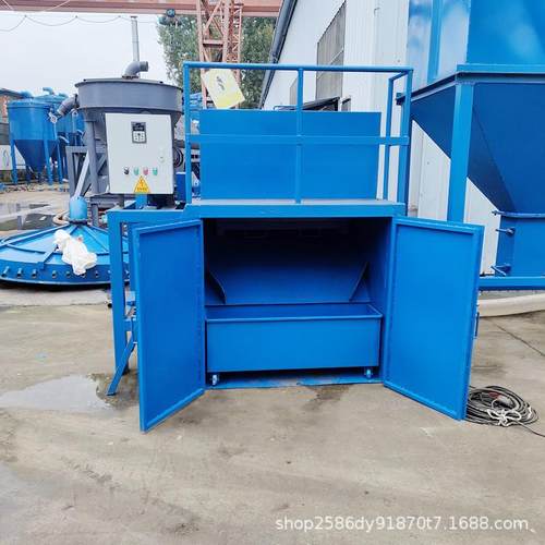 加除尘滚筒式球磨机镀锌件六角滚筒抛光机铁件除锈油研磨机