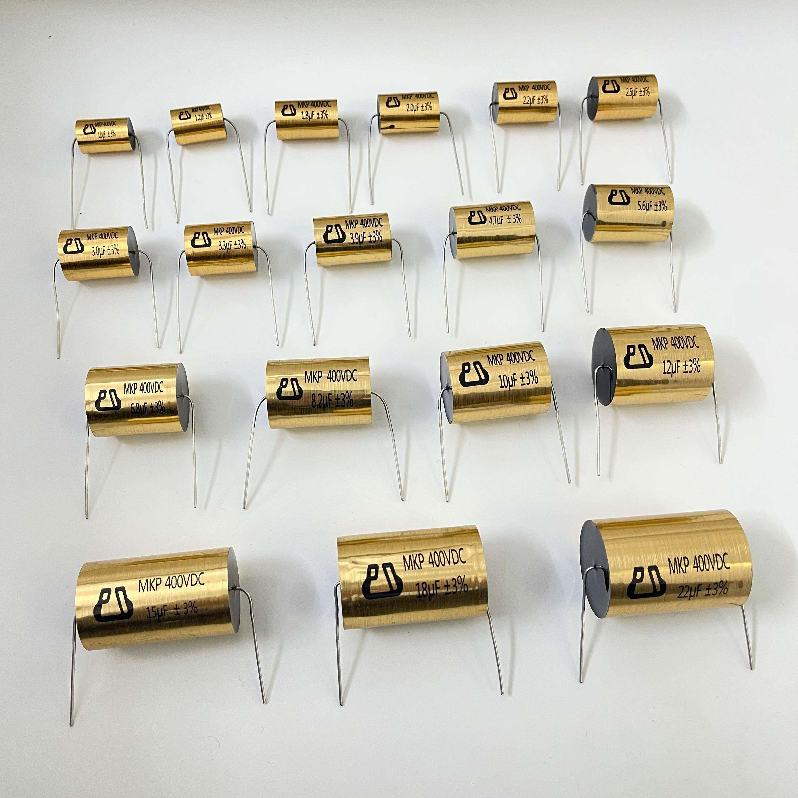 新亚金属化聚丙烯音响胆机功放耦合分频电容MKP全系列容量 铜脚