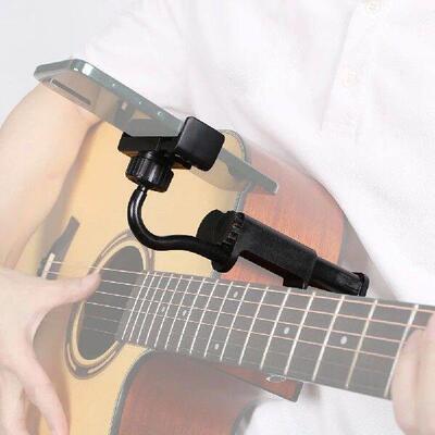 For 39-41inch Guitar Phone Holder Adjustable Rotatable