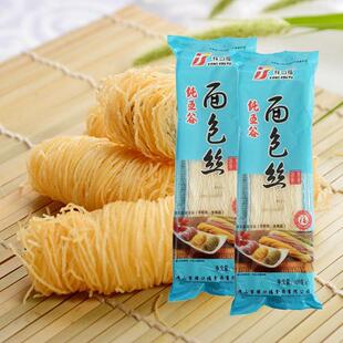 祥口福面包丝酥皮丝中东迪拜巧克力食用千丝万缕面线虾油炸金丝卷