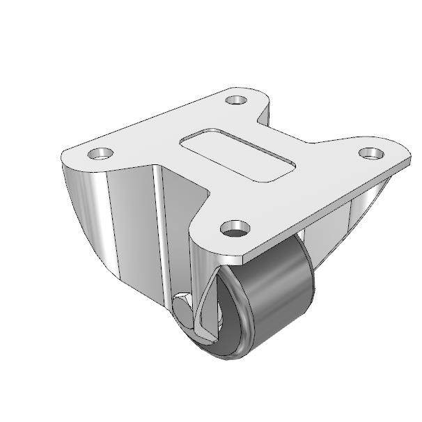 CHJKS65A 不锈钢2.5寸平板式固定型安装孔间距 长111*91