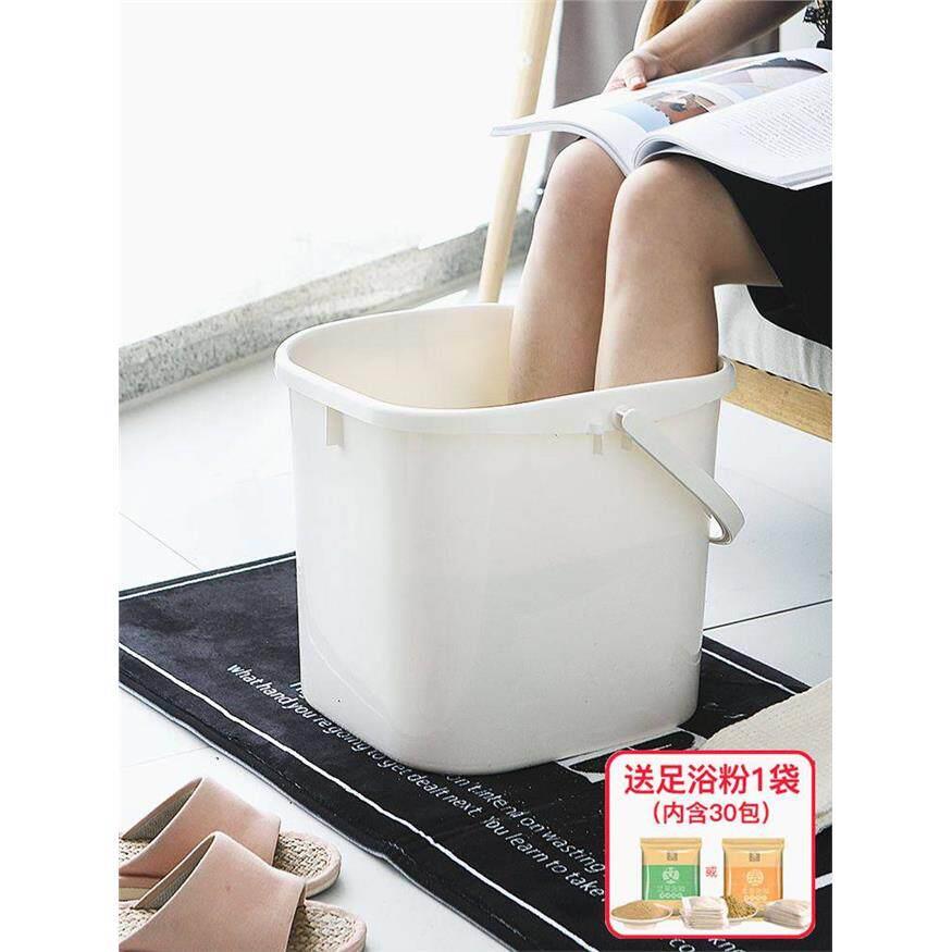 高深泡脚桶过小腿加深加厚塑料洗脚桶家用泡脚神器到过膝盖足浴盆