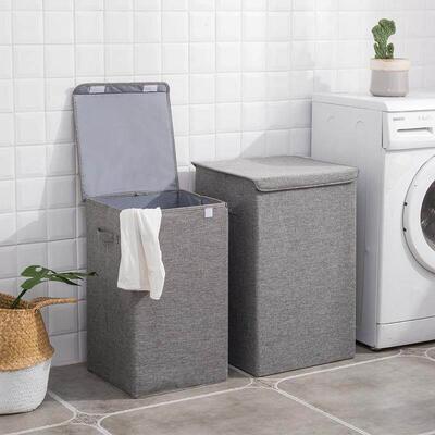 Extra large washable laundry basket, clothes storage bucket