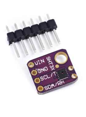 SHT31 SHT41 SHT45数字温湿度传感器模块 I2C 环境检测