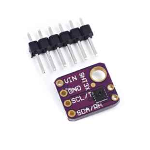 SHT31 SHT41 SHT45数字温湿度传感器模块 I2C 环境检测