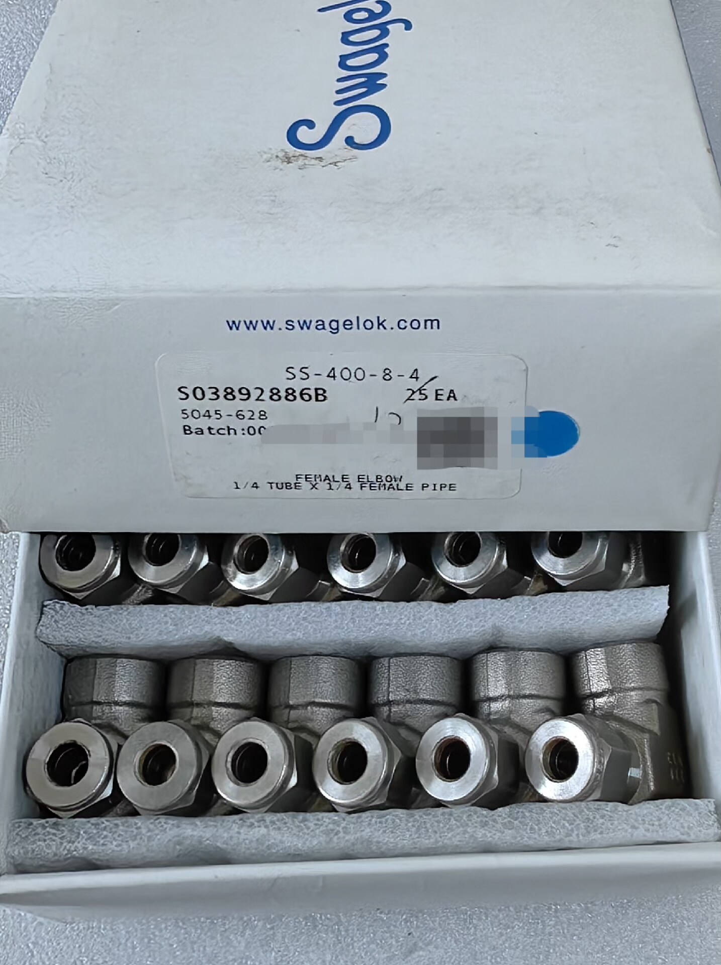 世伟洛克 Swagelok  SS-400-8-4  全新原