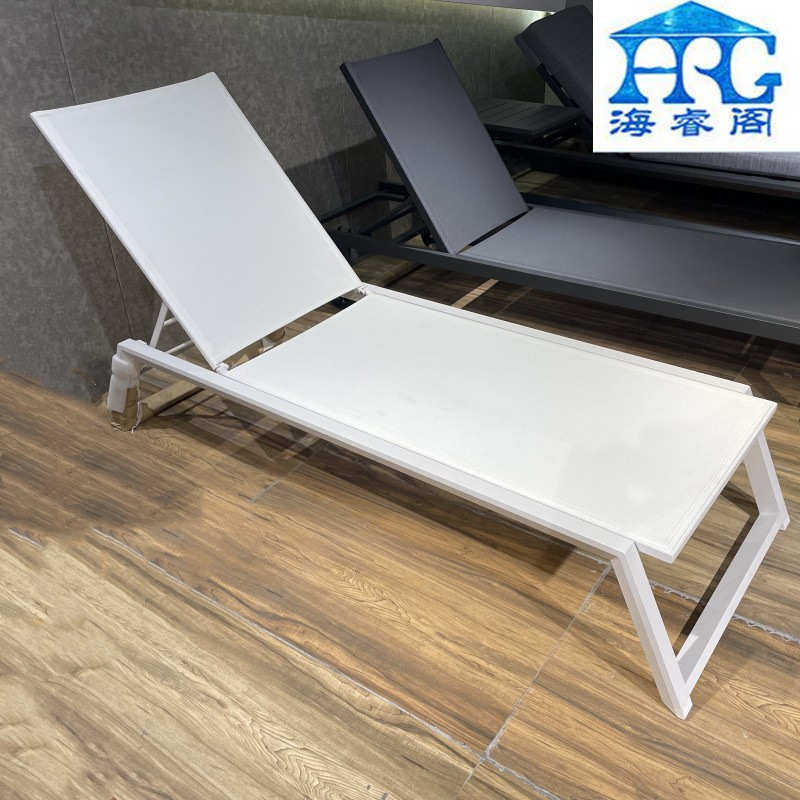 庭院酒店浴场躺椅沙滩椅网布躺椅游泳池铝合金休息椅长凳户外躺床,住宅家具,折叠椅/躺椅,淘宝优惠券,粉丝福利购,淘宝优惠卷