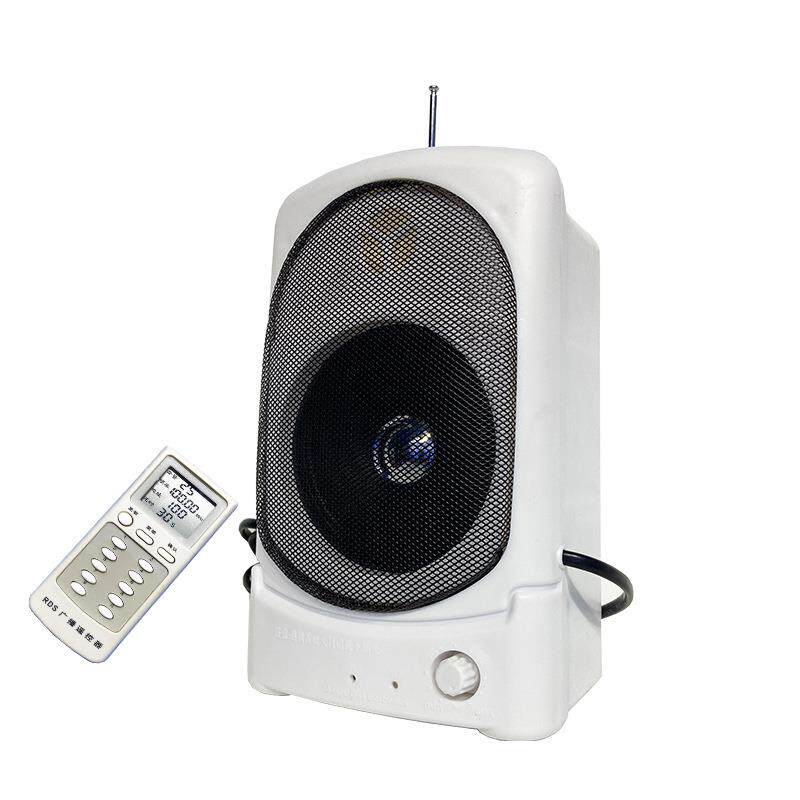 RDS无线调频广播扩3W5音W可选可JS-001寻址村响室内遥控箱村声立